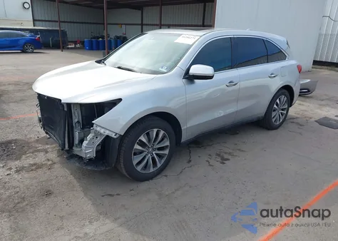 2015 Acura Mdx Technology Package z USA, uszkodzony, nr VIN 5FRYD4H47FB013309